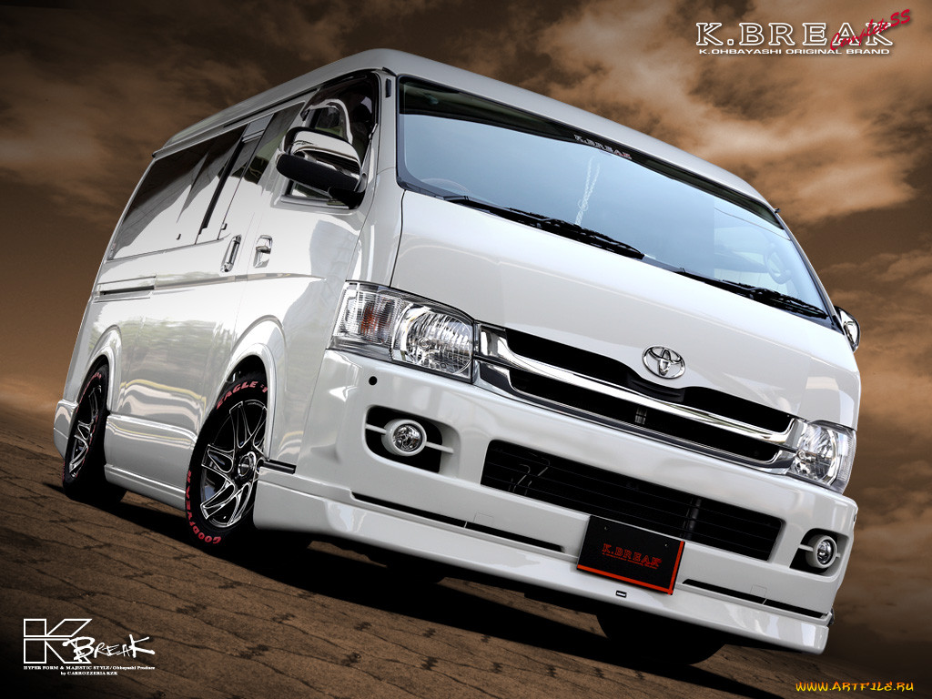 toyota, hiace, wide, 